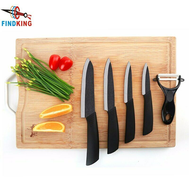 Satın alın 5Pcs Kitchen Knives Durable Rust Lightweight Ceramic Knife