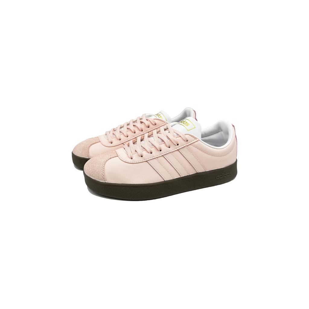 Adidas Neo VL Court 2.0 Skateboard Shoes Unisex Low top Pink/Rose Red ID6015(Team653-)