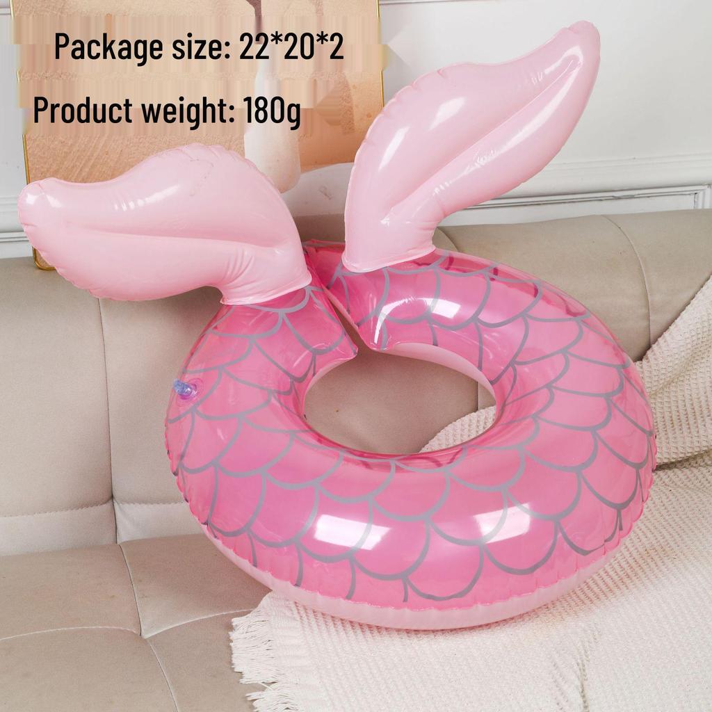 Large Toddler Boat-Themed Swimming Ring with Canopy & Steering Wheel