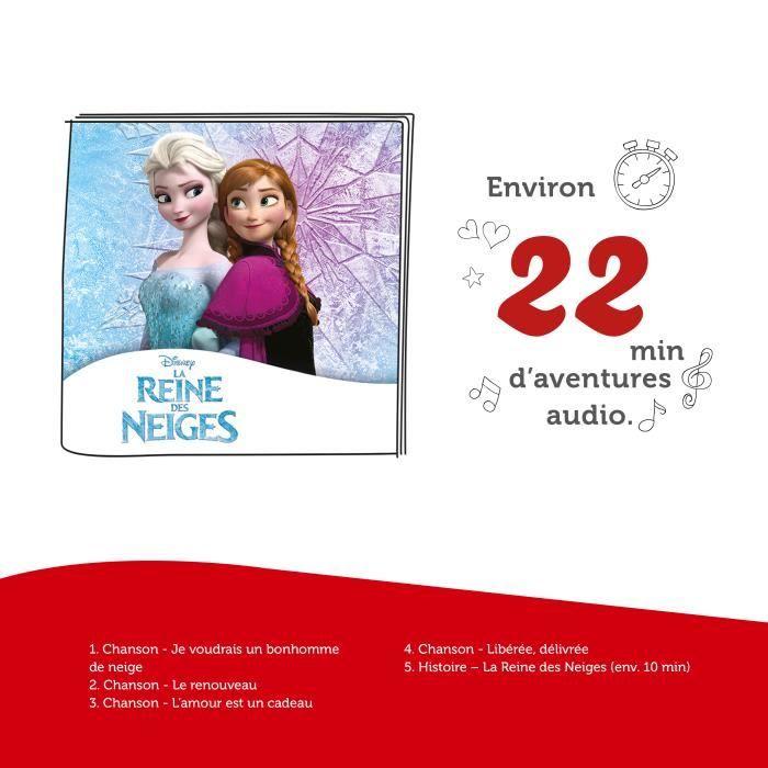 Tonies® - figurine tonie - disney - la reine des neiges - figurine audio pour toniebox