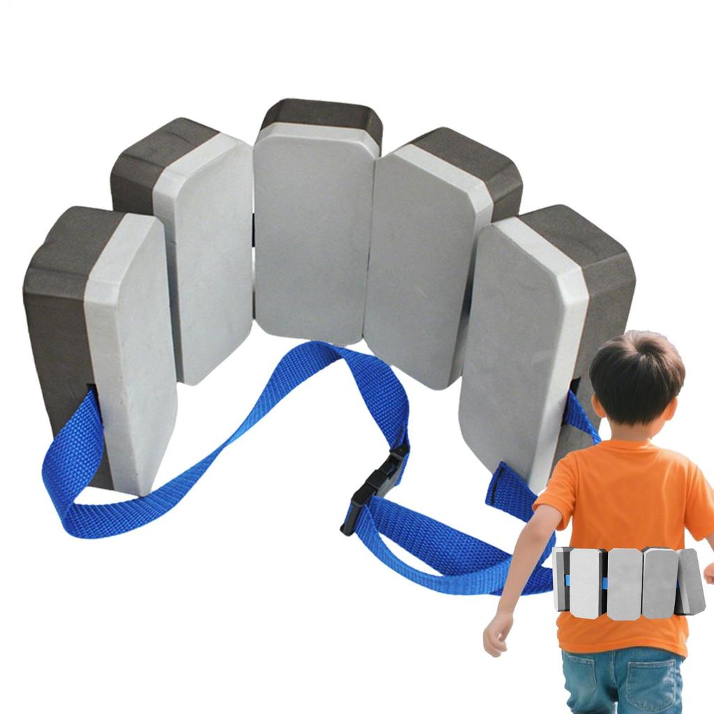 Swimming Floating Board EVA Swim Training Buoyancy Belts Adjustable Back Float Board Waistband Children Water Sports Assist Tool
