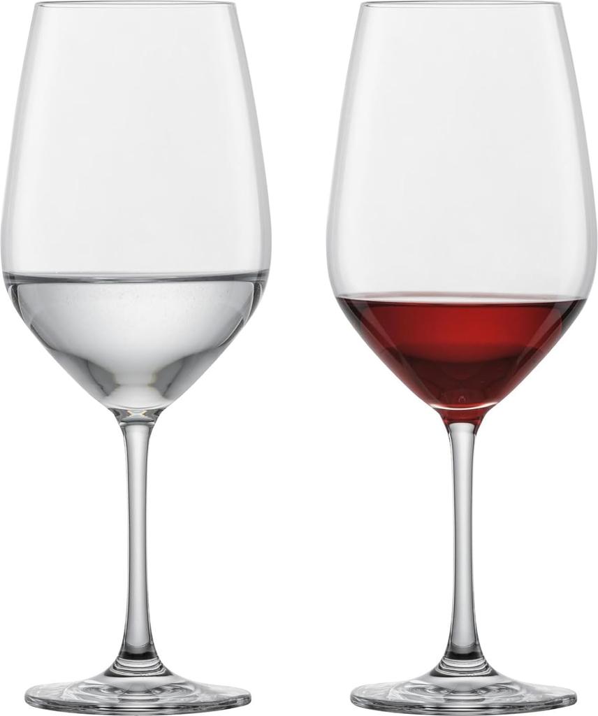 ZWIESEL GLAS Break-Resistant Forte Wine Glasses for Water, Mineral Water, and Soft Drinks, Pair of 2, Machine-Made (m123612)