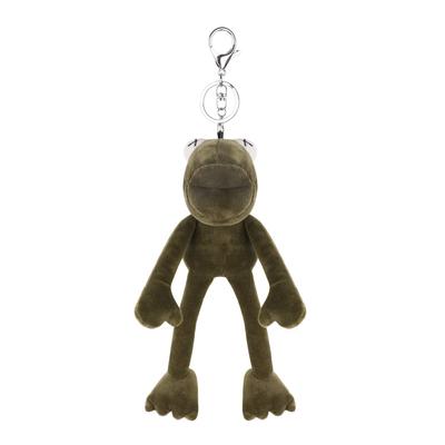 Süßer Frosch Plüsch Frosch Schlüssel Tasche Süßes Auto Stilvoller Frosch Tier Hängend Beliebt Geburtstag Schuleingang Geschenk [LIEGEND] Schlüsselanhänger, Anhänger, Damenanhänger,