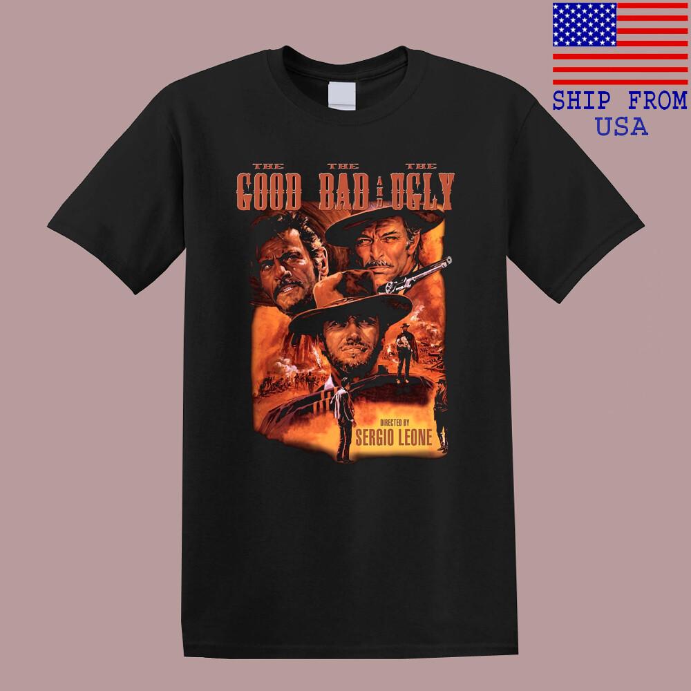 The Good The Bad and The Ugly Movie Men#039;s Black Size S5XL Unisex T-Shirt XXXXL