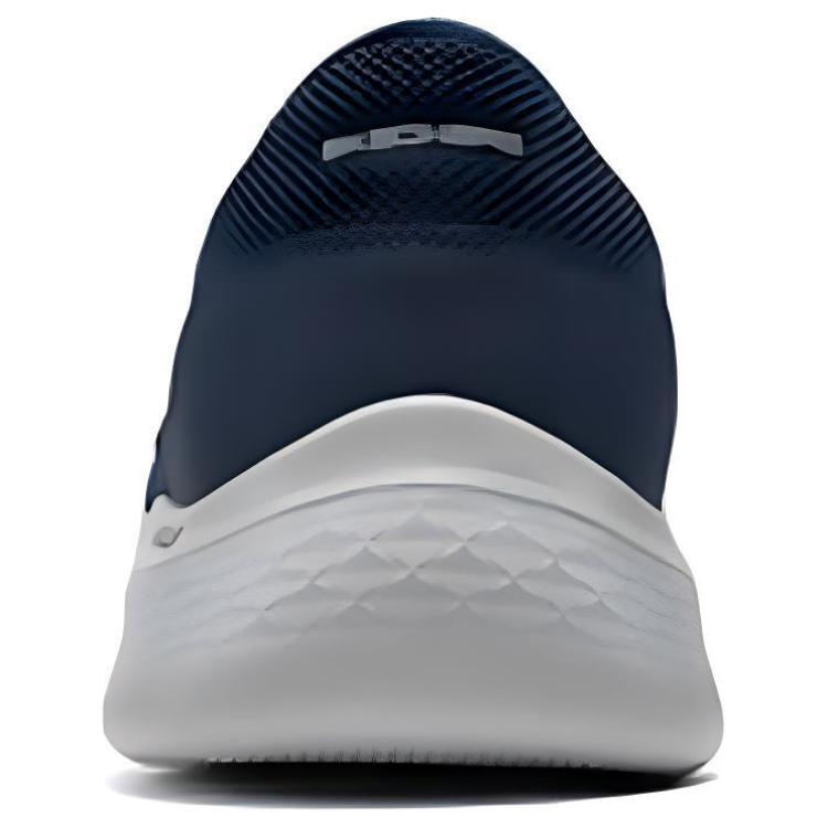 Skechers Go Walk Flex Fabric Synthetic Leather Comfortable Convenient Breathable Warm Low Top Lifestyle Casual Shoes Men Casual Shoes 216331-NVY