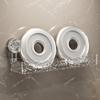 Suction Cup Organizer Removable Suction Cup Shelf Wall-mounted Shower Caddy with Strong Suction Cup Holder for Easy for Bathroom