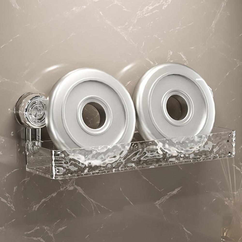 Suction Cup Organizer Removable Suction Cup Shelf Wall-mounted Shower Caddy with Strong Suction Cup Holder for Easy for Bathroom