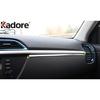 Car Center Console Dashboard Panel Cover Trim For Kia Rio 4 X-line 2018  Stainless Steel Interior Mouldings Accessories