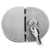 Secure Double Bolt Glass Door Lock Suitable for 10-12Mm Thick Toughened Doors Office Home Entrance Safety Glass Door Lock
