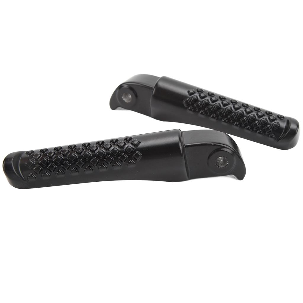 2 st Främre fotpinnfäste Vänster och Höger Svart Fotstödshållare Ersättning För Coleman