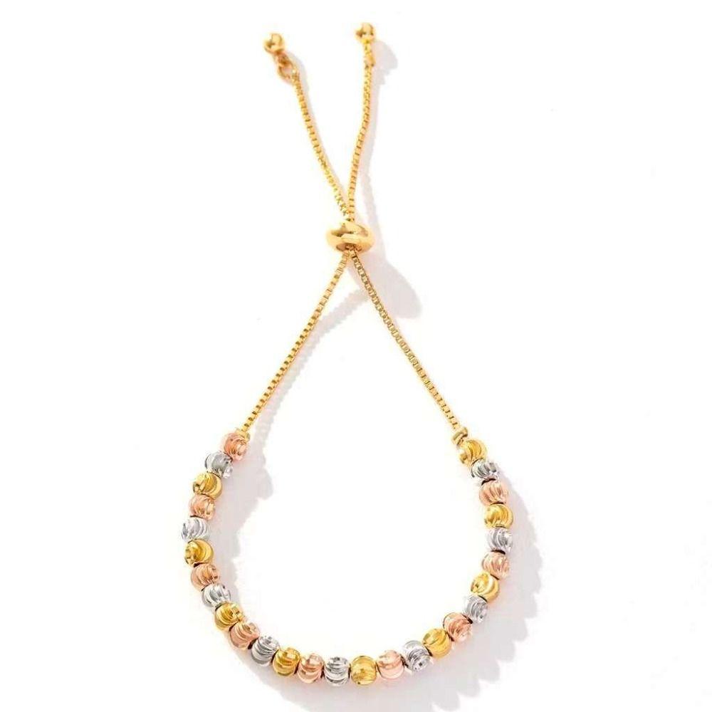 New Style Flower Bead Bracelet Colorful Wrist Adornment Watermelon Bead Bracelet  Women