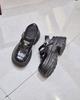 Summer Hollow Breathable Thick Sole Height Increase Small Muffin Bottom Loafers Women's 2025 New Shoes Bag Head Sandals