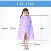Wrap Towel 80cm Cotton with Name Tag Pool Towel Bath Towel Lavender 80x120cm [SANTOWA] 100%