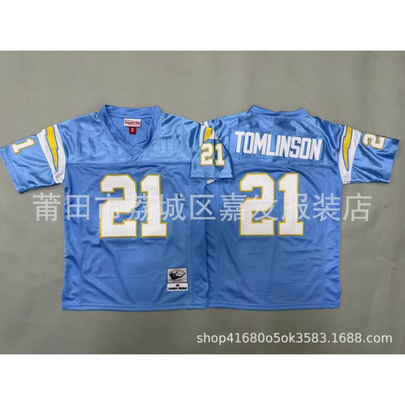 Kids Retro Football Jersey Team Practice Cotton Uniforms NFL Style Youth Sports Apparel