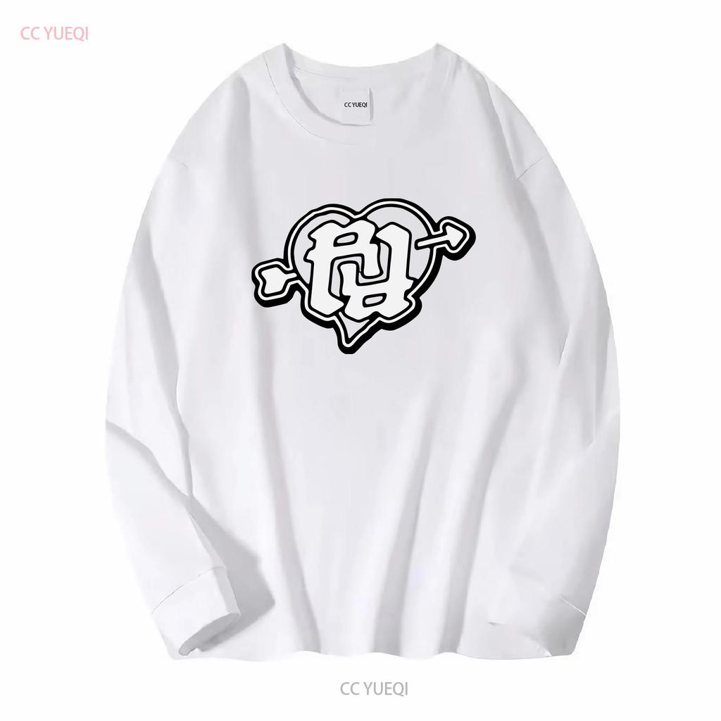 RR Heart KanKan Rapper T Shirt Really Rich Merch Summrs Autumn Long or Short Sleeves Vintage Washed Homme Fashion Slightly