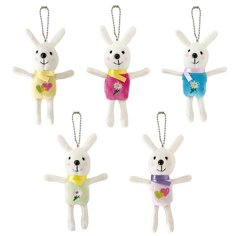 

HEADS LM-KY2 Mascot Rabbit Keychains, W50 x D40 x H130mm, 10 pieces