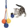 Triple Fun Stimulation Cat Toys, Soft and Safe Cat Interactive Toys for Indoor Cats, High-Quality Materials