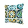 Mexican Tile Pillowcase Printed Polyester Cushion Cover Decoration Talavera Tiles Pillow Case Cover Chair Zippered