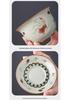 Dunhuang Ru Kiln Crackle Pattern Tea Bowl with Lid - High-End Kung Fu Tea Set, Large Brewer.