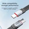 Short USB C Cable 60W PD Fast Charging Cable USB 3.1 Type C 40Gbps Short USB C to USB C Cable for 3 Device