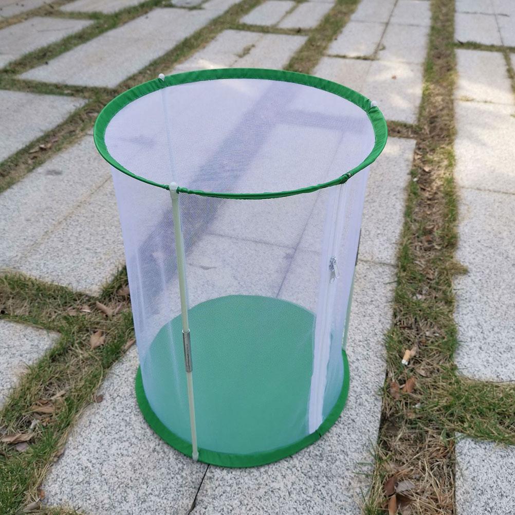  Butterfly Cage Visible Insect Observation House Transparent Enclosure Polyester Butterflies Habitat