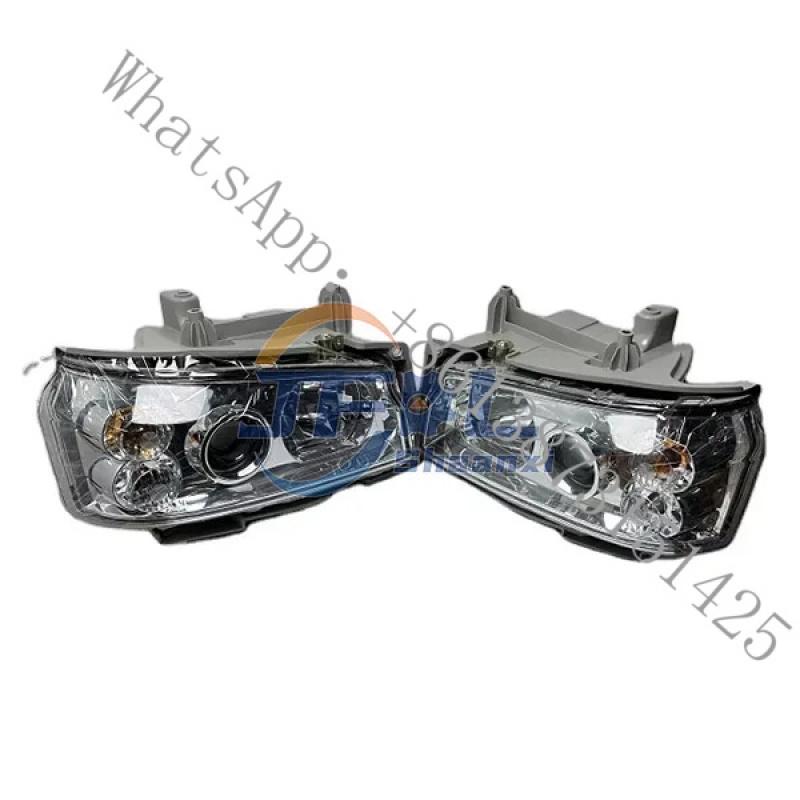 Suitable High Quality Sinotruk Howo 371 Truck Spare Parts Headlamp Left Right LED Headlights WG9719720002 WG9719720001 серебряный