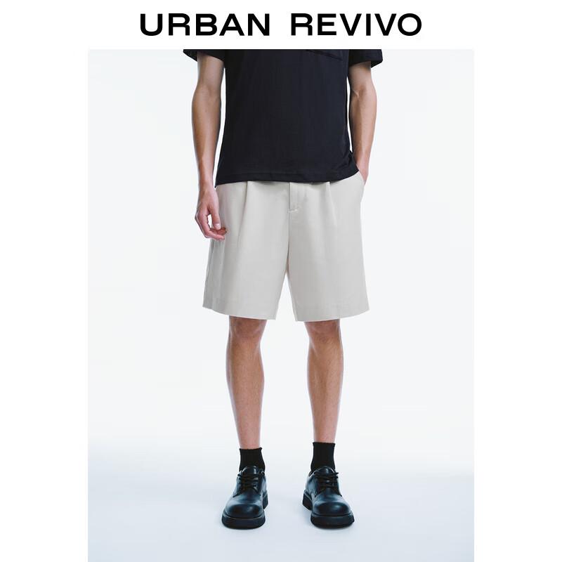 UR2025 Men s Versatile Half Elastic Waist Shorts 29