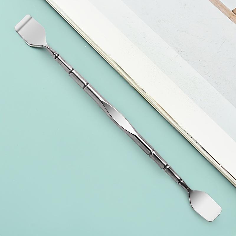 1pc 2-in-1 Blackhead Remover Tool, Stainless Steel Pore Cleansing Needle Scraper for Face, Dual-Headed Multi-Functional Massage Beauty Shovel
