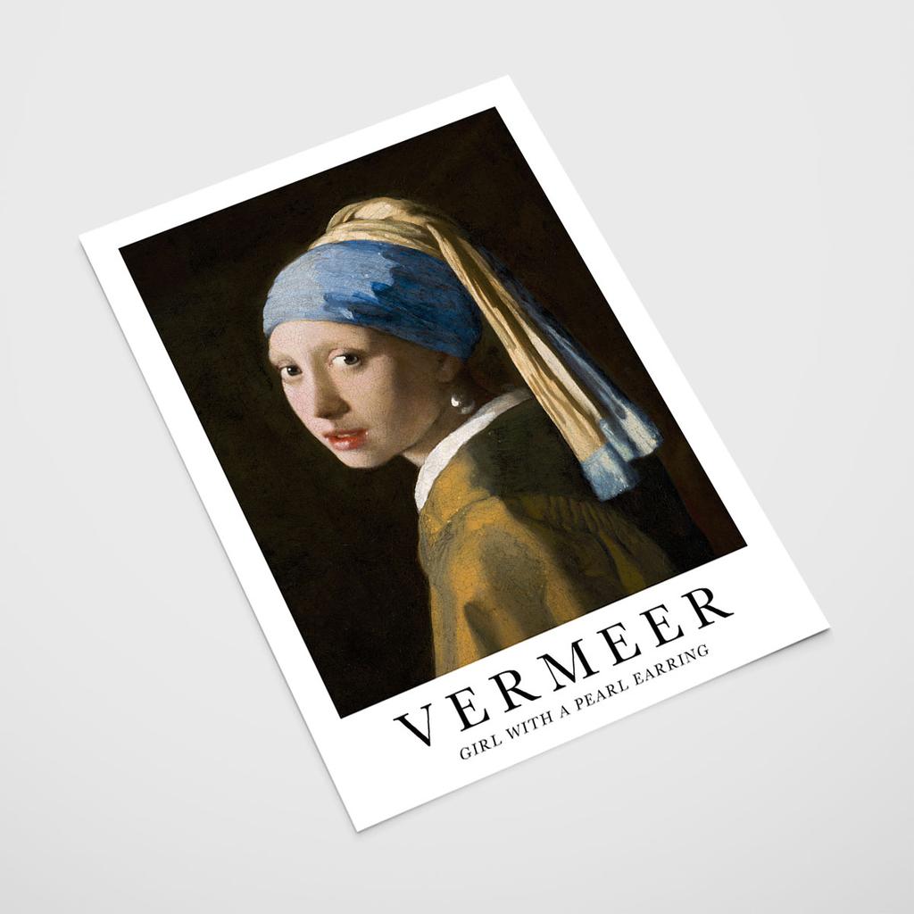 Poster Posters Vermeer Girl with a Pearl