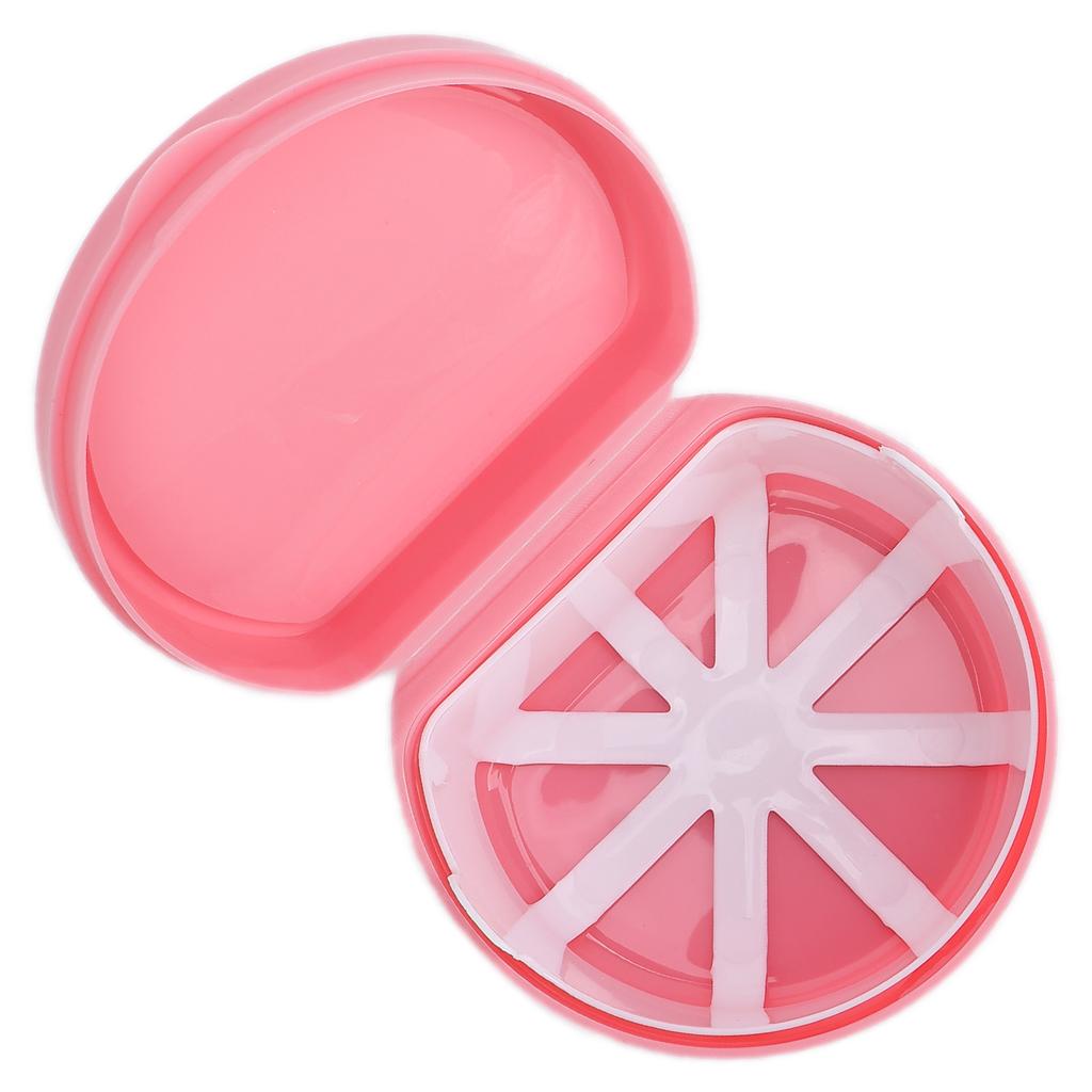 Protable Dental Retainer Box Orthodontic Dental Retainer False Teeth Storage Box