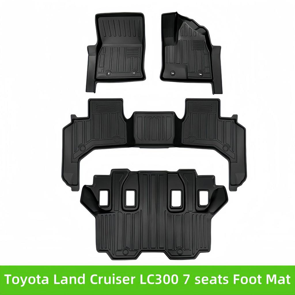 TPE Rubber Floor Mats for 2022+ Land Cruiser LC300
