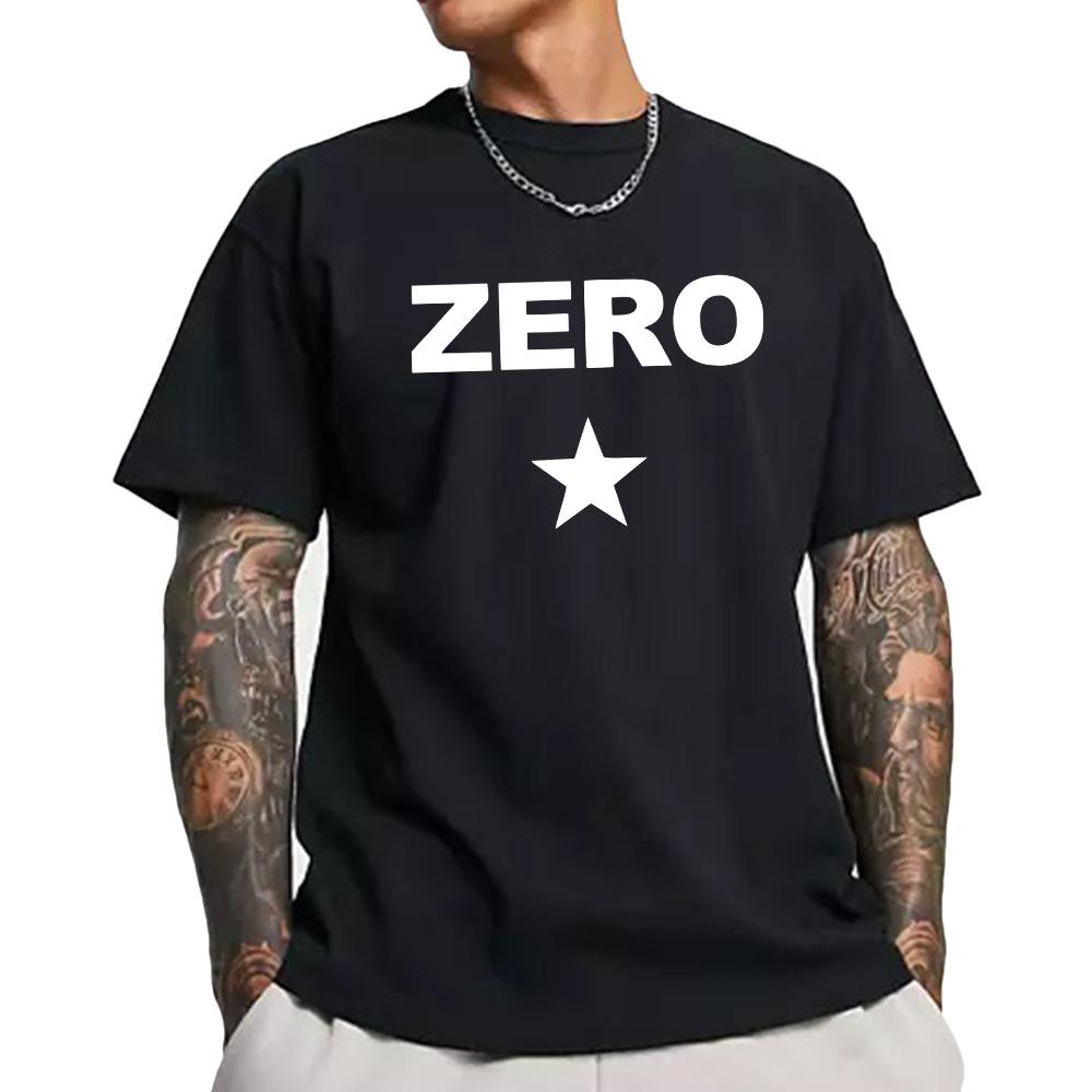 Zero The Smashing Pumpkins T-shirt Short Sleeve Cotton Soft Tee-shirt Summer Casual Graphic Printed Tshirt Streetwear Unisex Top