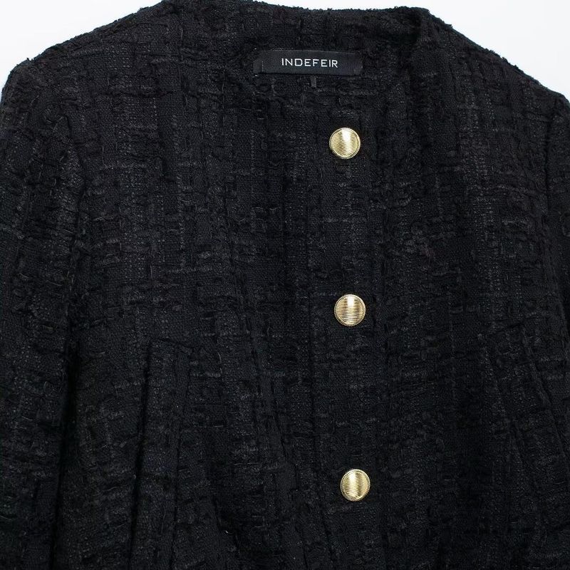 Kaslead New Arrival Women's Clothing Fashion Style Stylish Simple and Versatile Texture Pilot Jacket 3046329