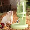 Washable Hamster Water Bottle Stable Automatic Pet Water Lifting Water Dispenser  Small Animals