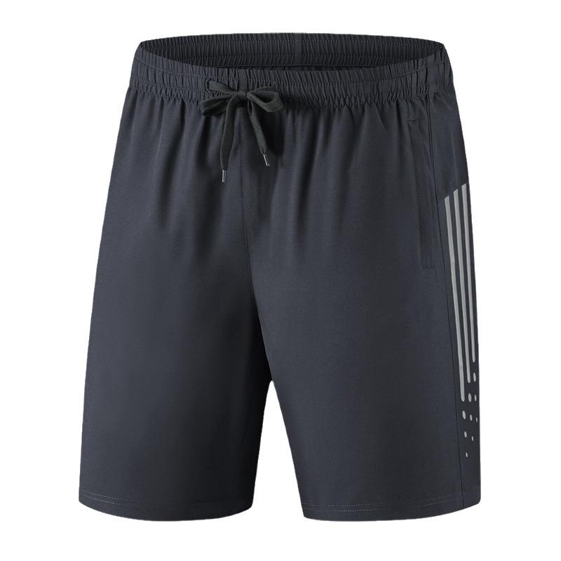 Men's Quick-Dry Elastic Running Pants - Breathable Ice Silk for Summer Fitness & Casual Wear