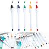 10Pcs Retractable Plastic Ballpoint Pen with Pen Clip Signing Pen Office Signature Pen Guest Sign In Pen for Office