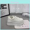 Womens Platform Sneakers With Foam Sole And Elevating Heel For Casual Daily Wear