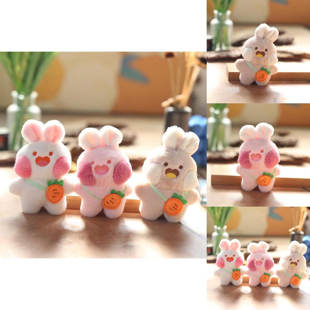 Adorable Cute Bunny Plush Toy Adornments Perfect For Bags Keychains And Gifts