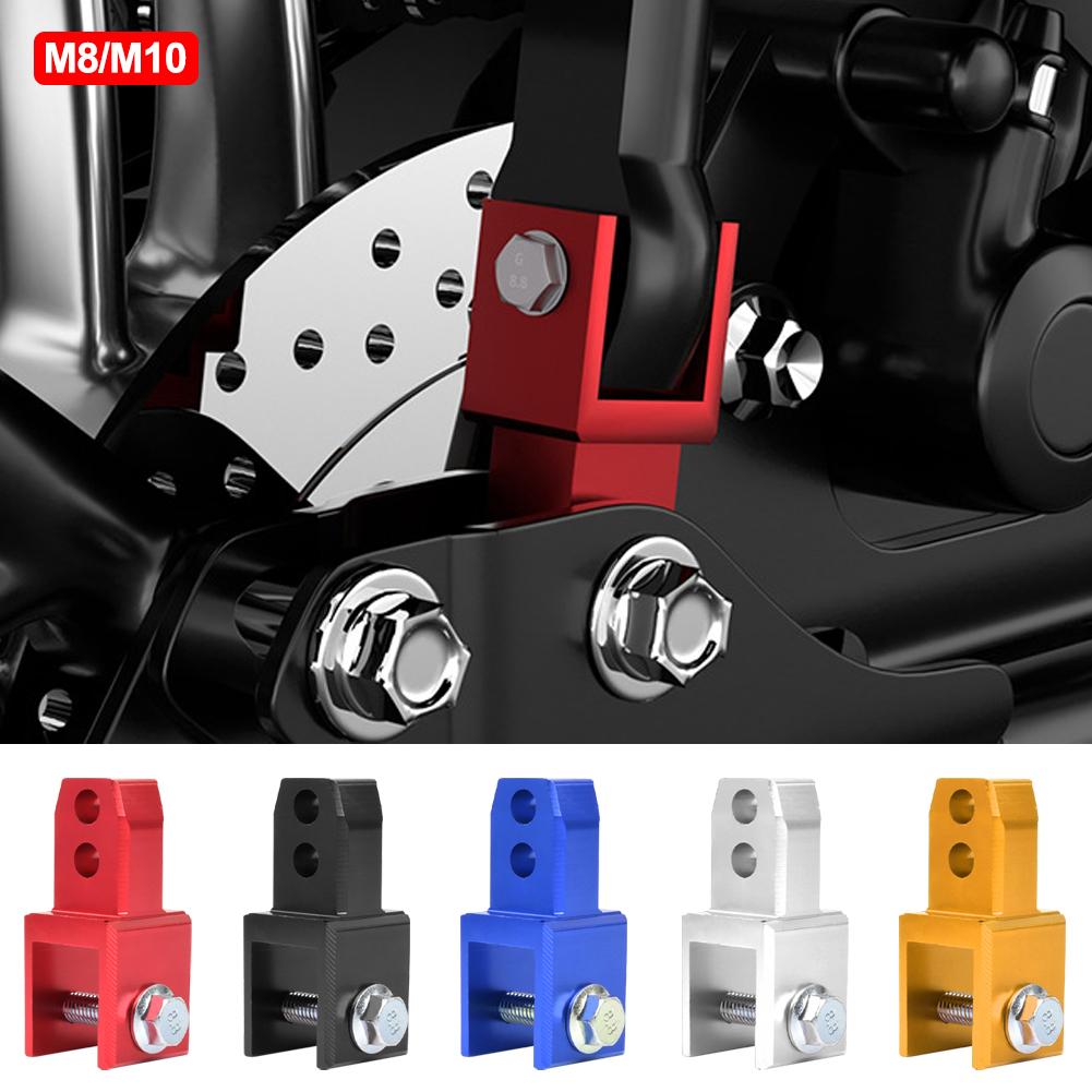 

M8 M10 Motorcycle Modify Rear Shock Round End Change Fork End Accessories Dual Fork Port Rear Shock Height Increase Part 10mm сірий