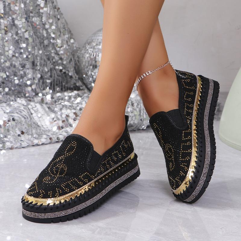 Neuer Stil Damen Vielseitige Atmungsaktive Dicksohlige Einzelne Schuhe für Freizeitkleidung