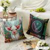 Fashion JJaegermeisterS Cushion Cover Natural Linen Organic Fabric DoubleSided Printing Sofa Home Decor Gift Pillow Case