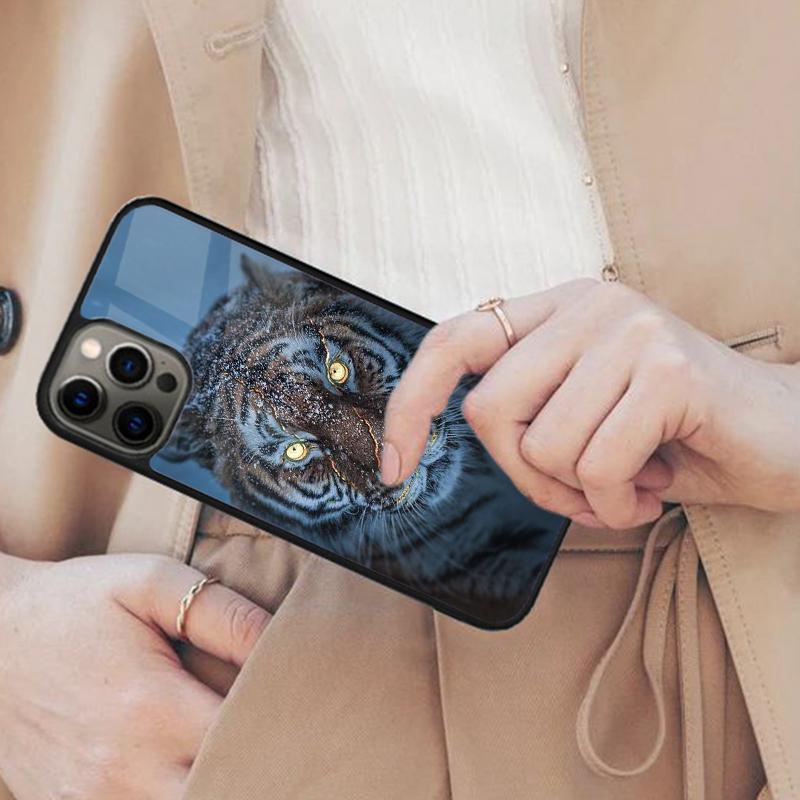 Ferocious Tiger Animal Magnetic Phone Case For APPLE iPhone 17 Air 16 14 13 12 Pro Max 15 Plus Charge With MagSafe Cover