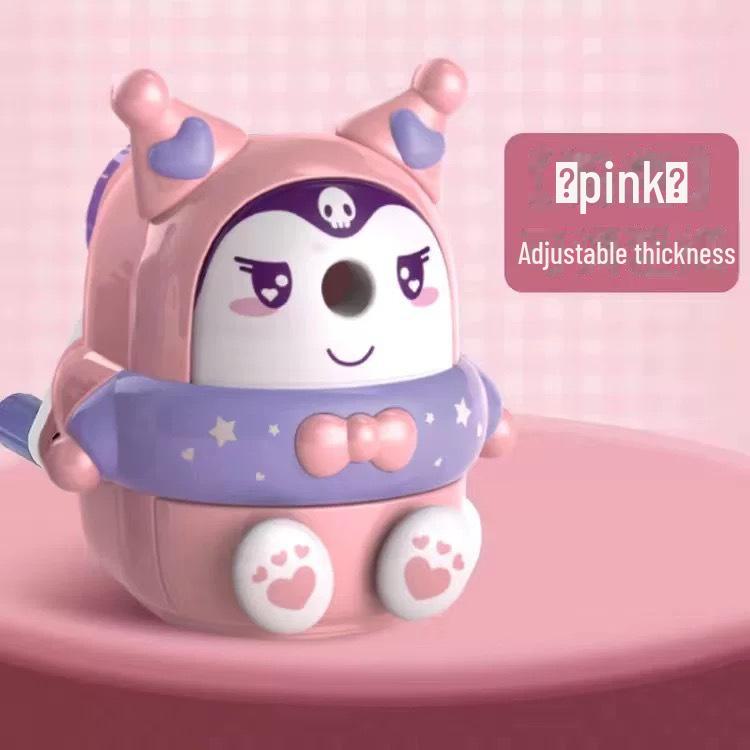 Dingbang animacinis rankinis pieštukų drožtukas vaikams ir darželio mokiniams