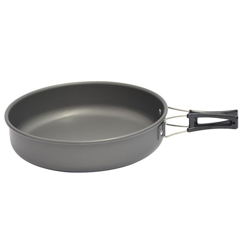 

Portable Non-stick Frying Pan for 2-3 People - Ideal for Camping & Picnics 22cm