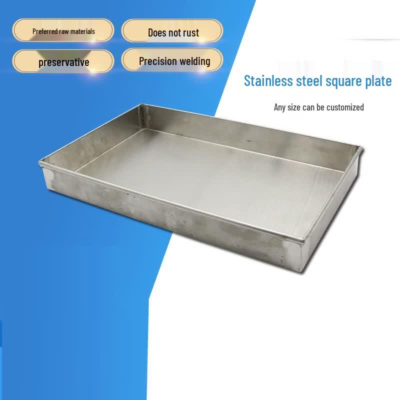 Fēngzhì 201 Edelstahl Quadratisches Tablett