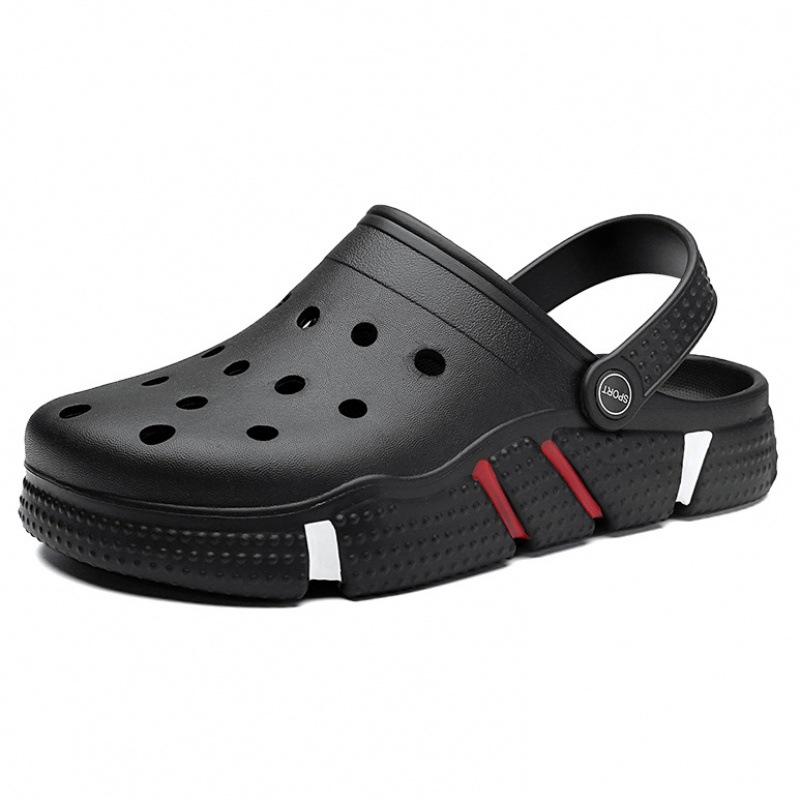 Cheap hole shoes outdoor wear large size slippers dual-purpose sandals home summer new beach sandals