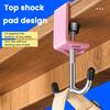 6Pcs Desk Bag Hangers Storage Hooks Strong Load-bearing Easy Installation Multipurpose Desk Mount Backpack Hanger Holder