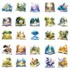 50 Dream Magic Book Series Graffiti Stickers Do Not Repeat Pp Material Waterproof Sticker Hand Account Material