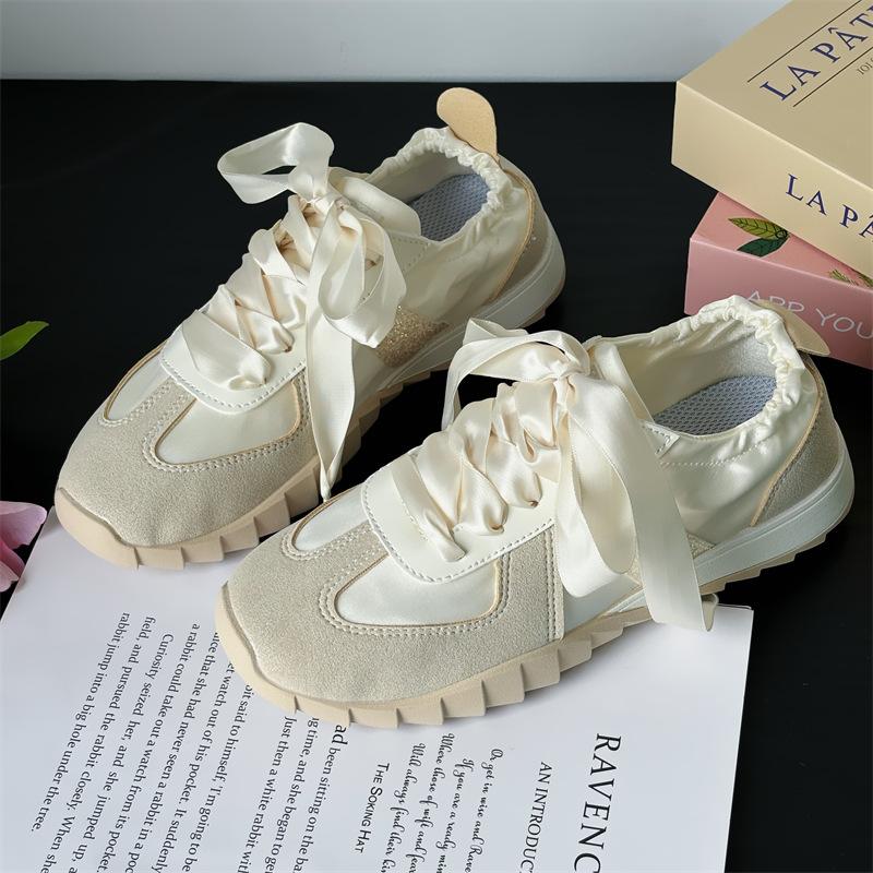 

Women s shoes 2025 summer new sports single shoes German training shoes breathable casual lightweight ins trendy student versatile shoes 40