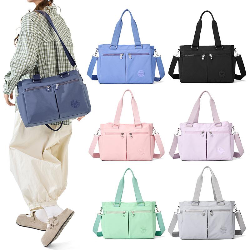 Large Capacity Women Top-Handle bag Fashion Casual A4 Book Women Casual Tote High Quality Durable Fabric Female Shoulder Bag
